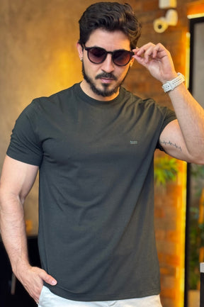Camiseta com Escrita Acostamento