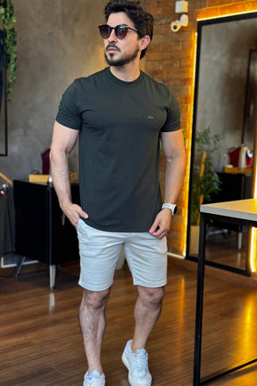 Camiseta com Escrita Acostamento