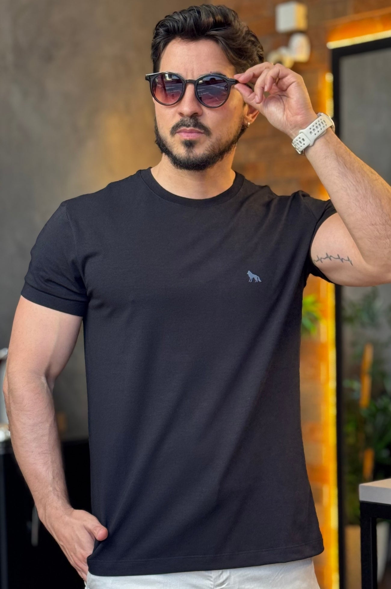 Camiseta Logo Alto Relevo Acostamento