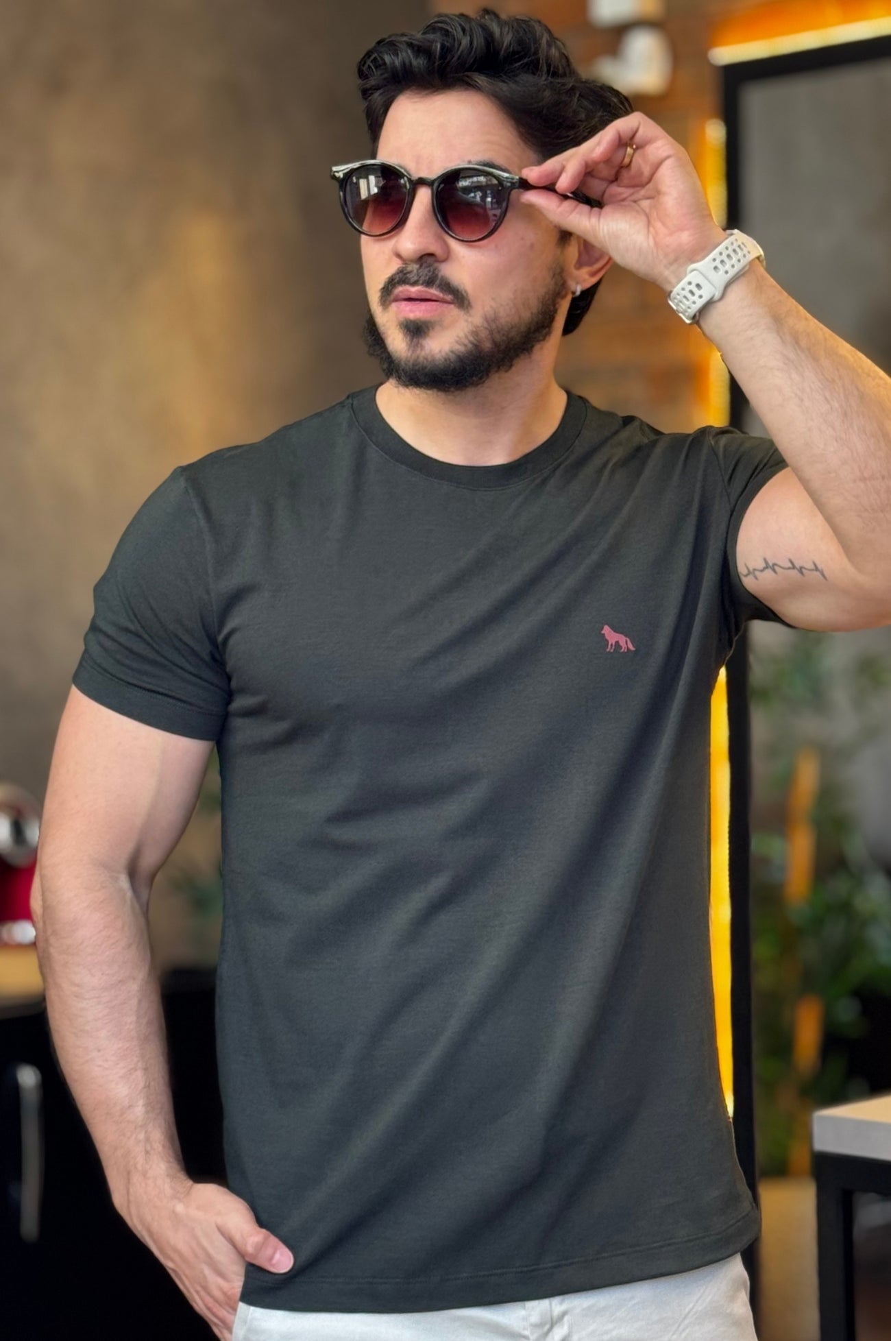 Camiseta Logo Alto Relevo Acostamento