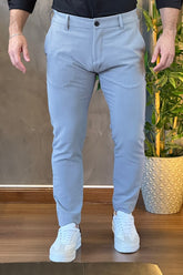 Calça Alfaiataria Cinza King&Joe