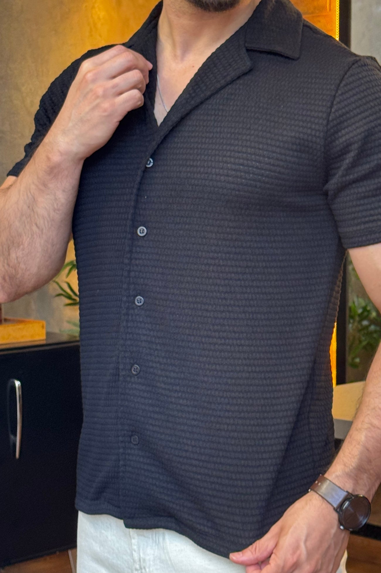 Camisa Texturizada M.artt