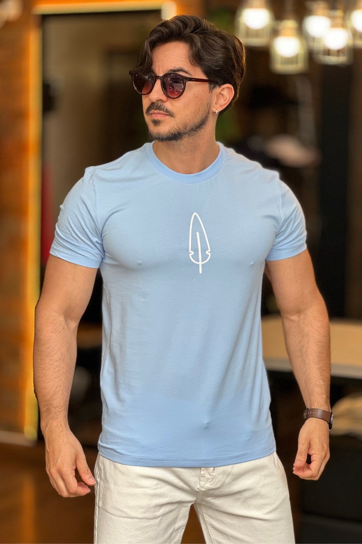 Camiseta Pena P Branca Serafine