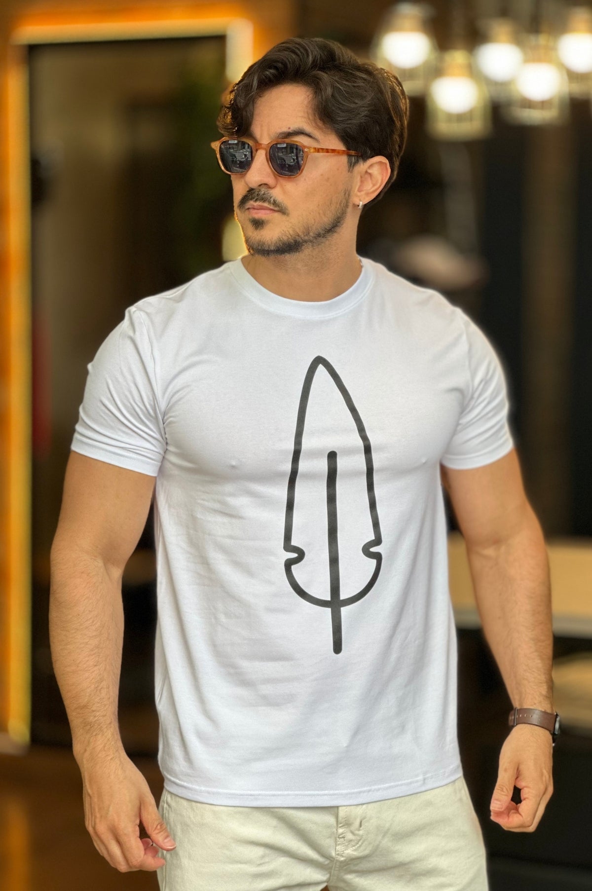 Camiseta Pena G Preta Serafine