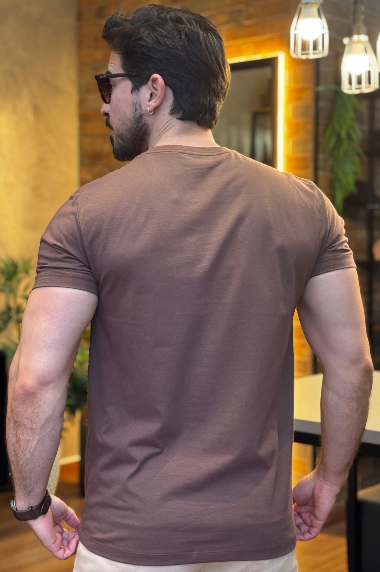 Camiseta Lobo Marrom Acostamento