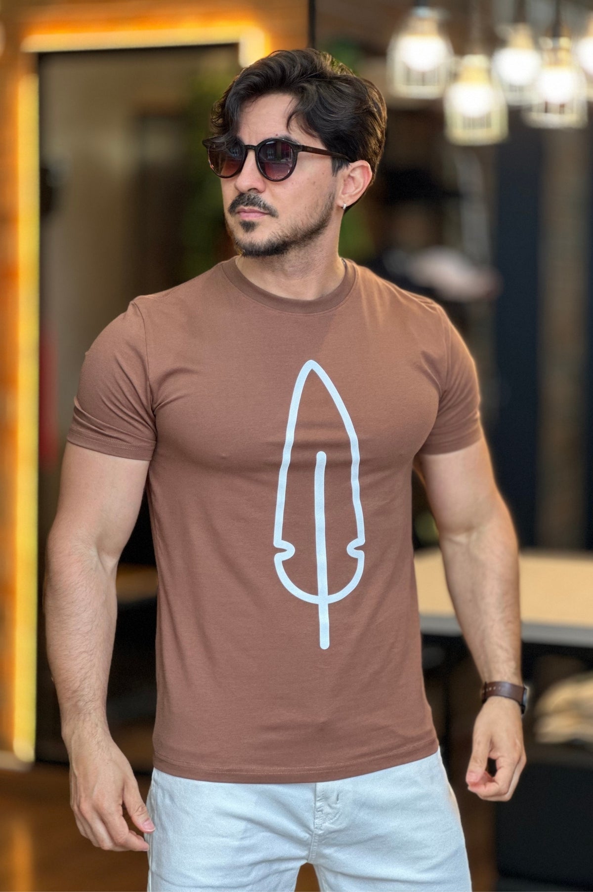 Camiseta Pena G Branca Serafine