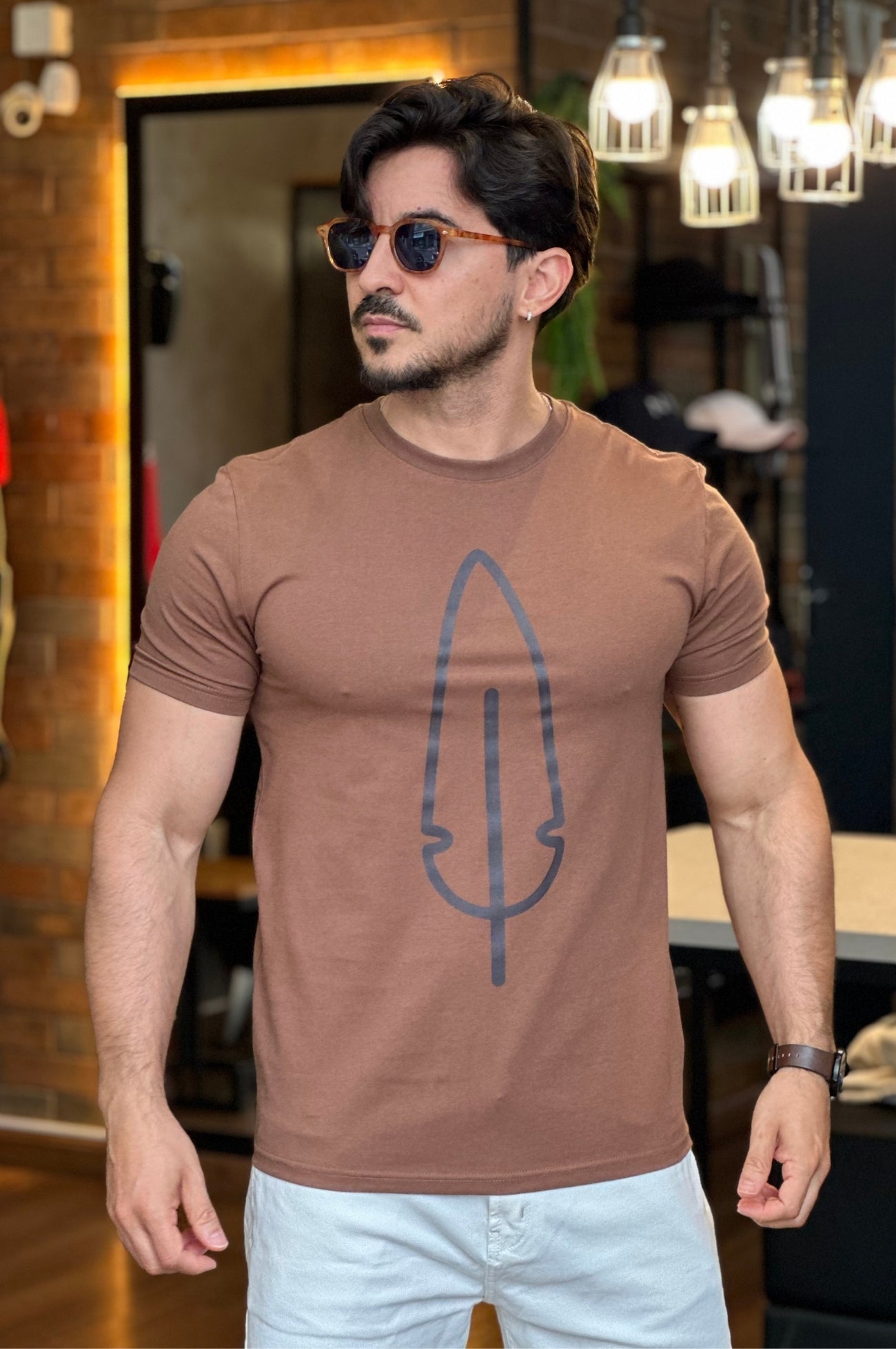 Camiseta Pena G Preta Serafine