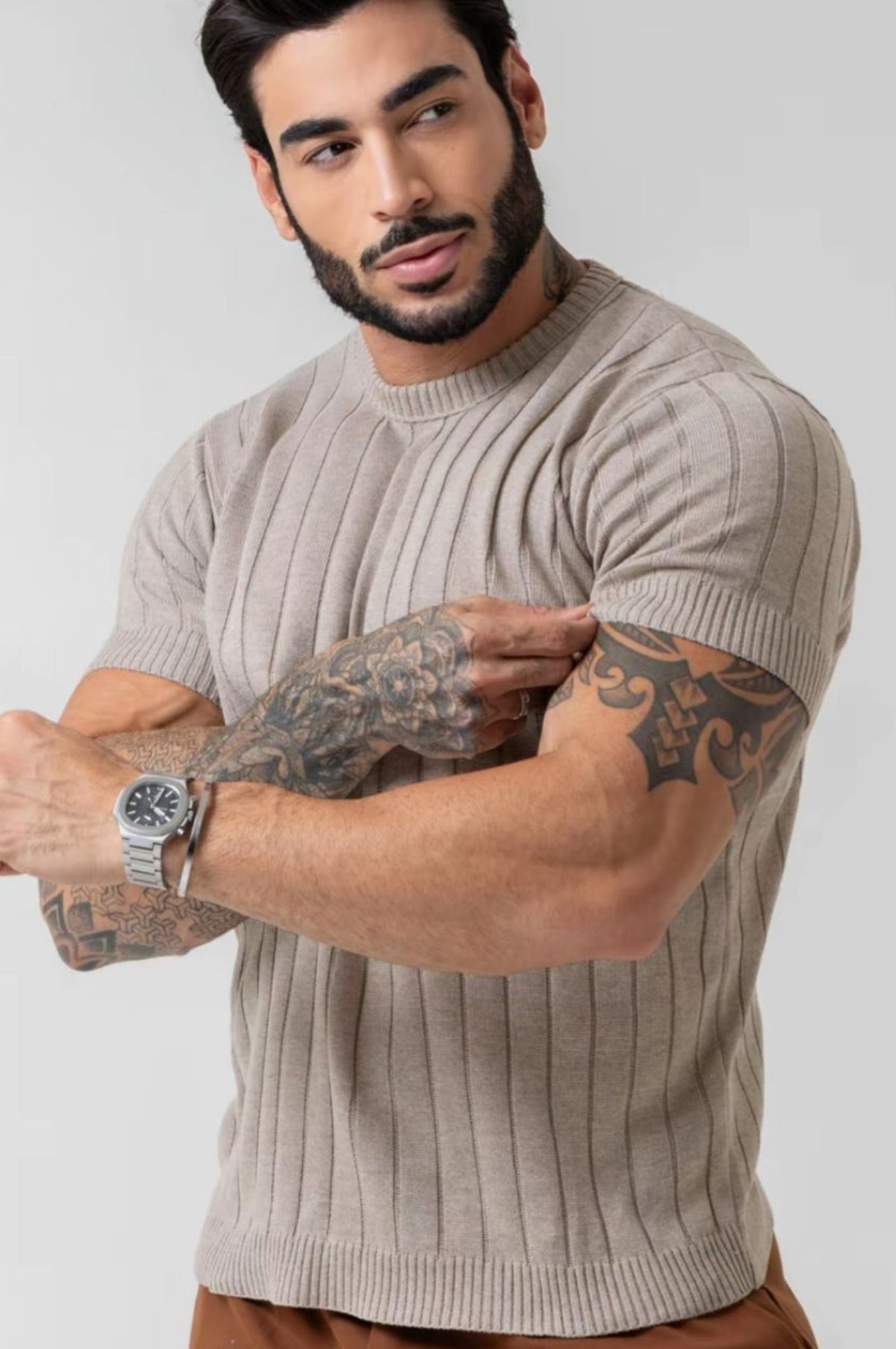 Camiseta Texturizada Tricot