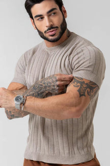 Camiseta Texturizada Tricot