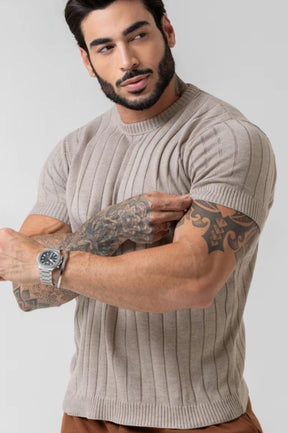 Camiseta Texturizada Tricot