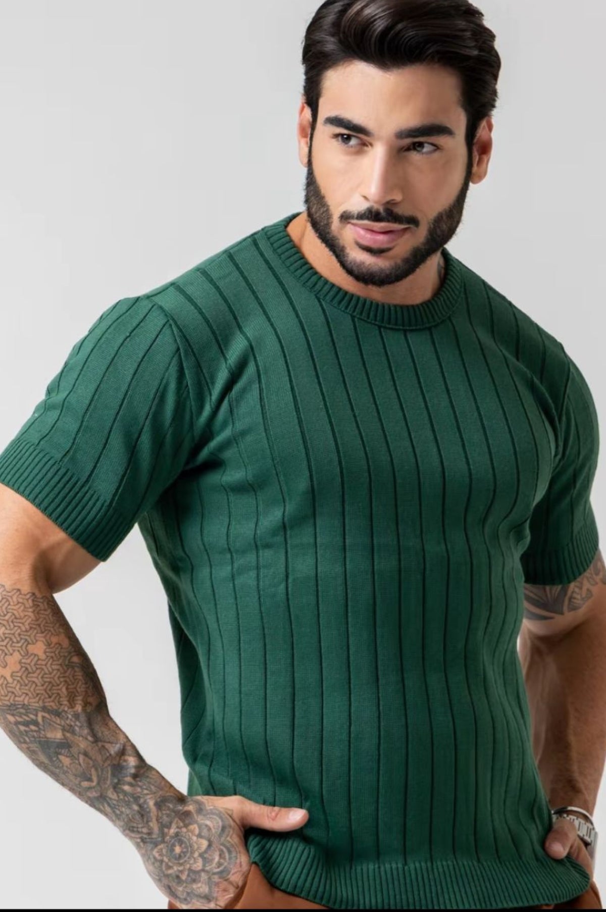 Camiseta Texturizada Tricot