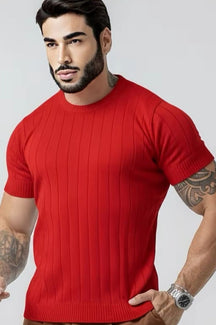 Camiseta Texturizada Tricot