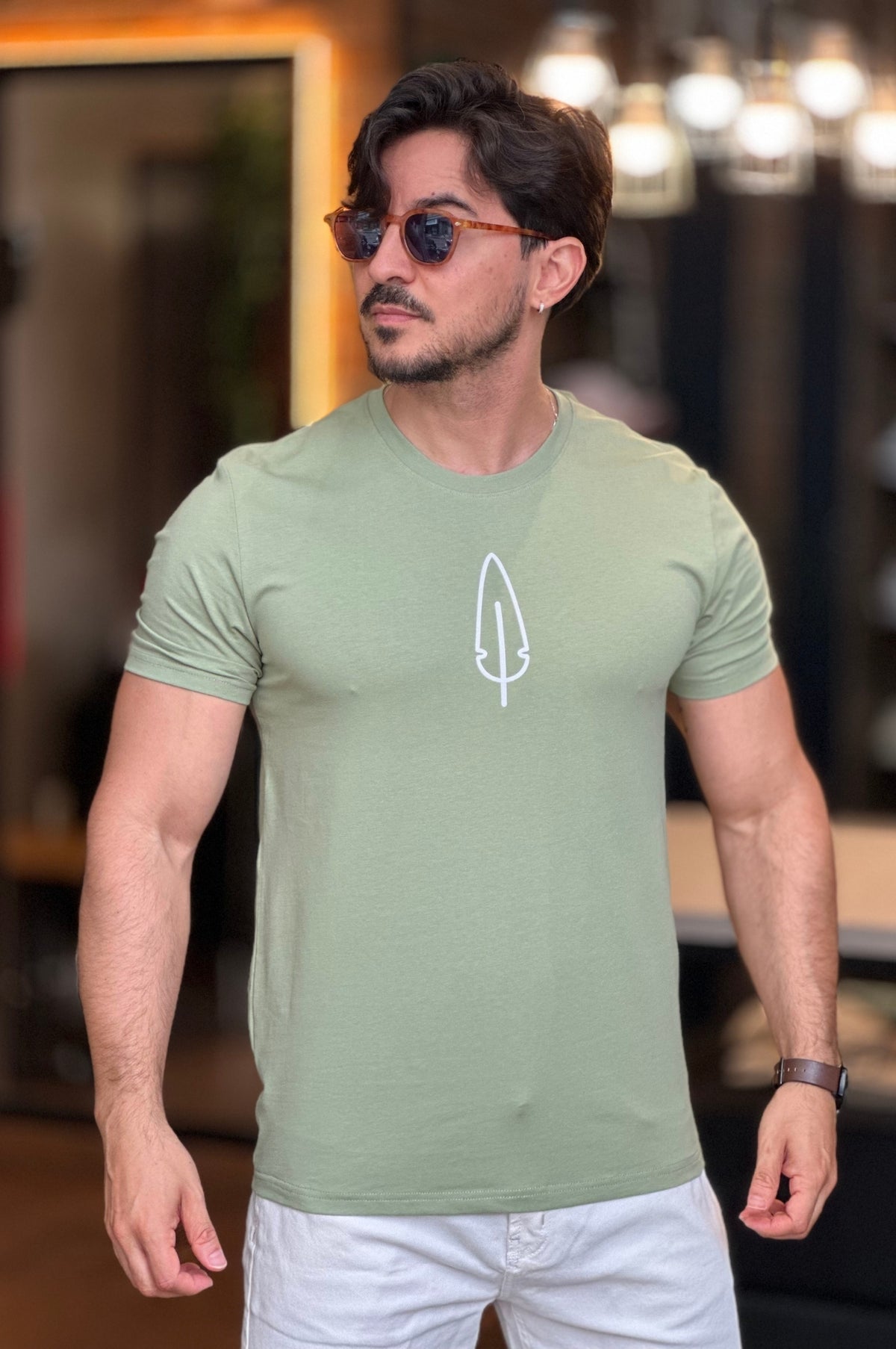 Camiseta Pena P Branca Serafine