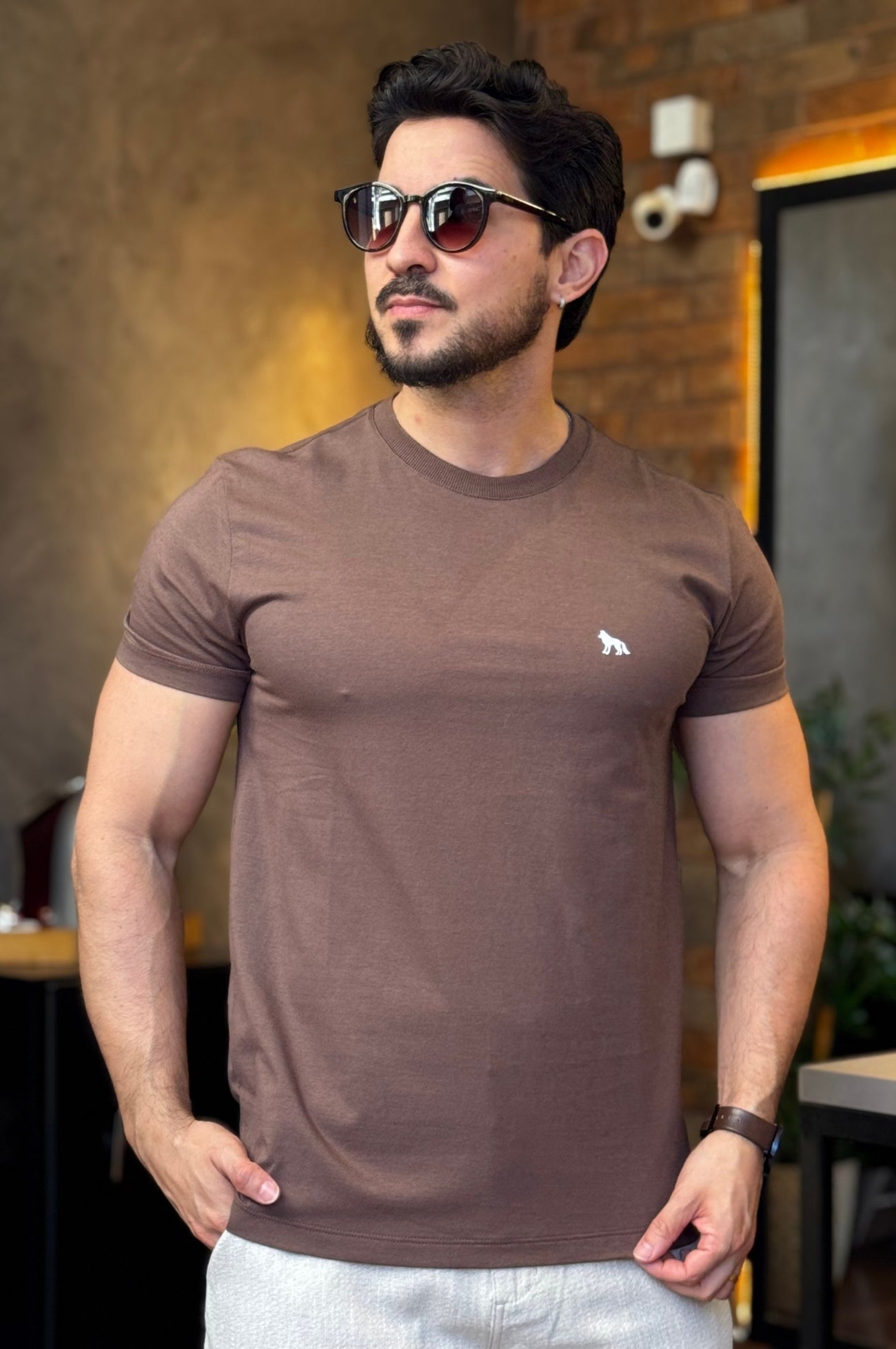 Camiseta Lobo Costas Acostamento