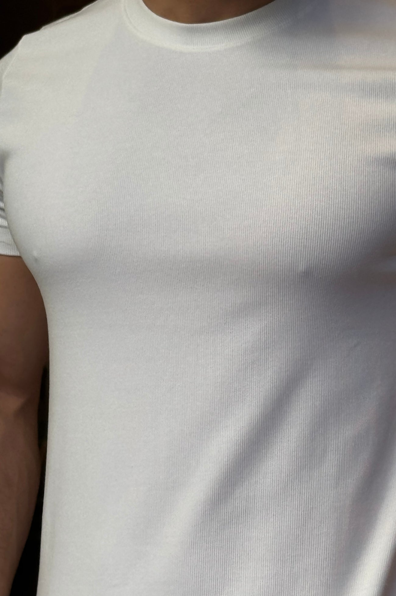 Camiseta Texturizada com Elastano Acostamento