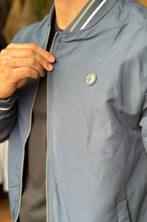 Jaqueta Bomber Azul DLZ