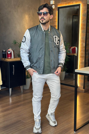 Jaqueta Bomber Verde Ogochi