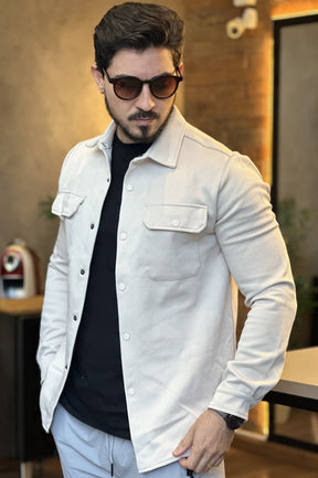 Jaqueta Overshirt Trucker