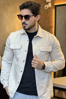 Jaqueta Overshirt Trucker