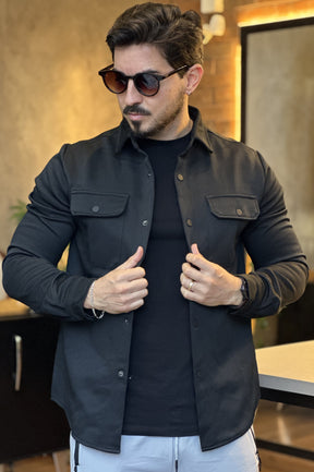 Jaqueta Overshirt Trucker