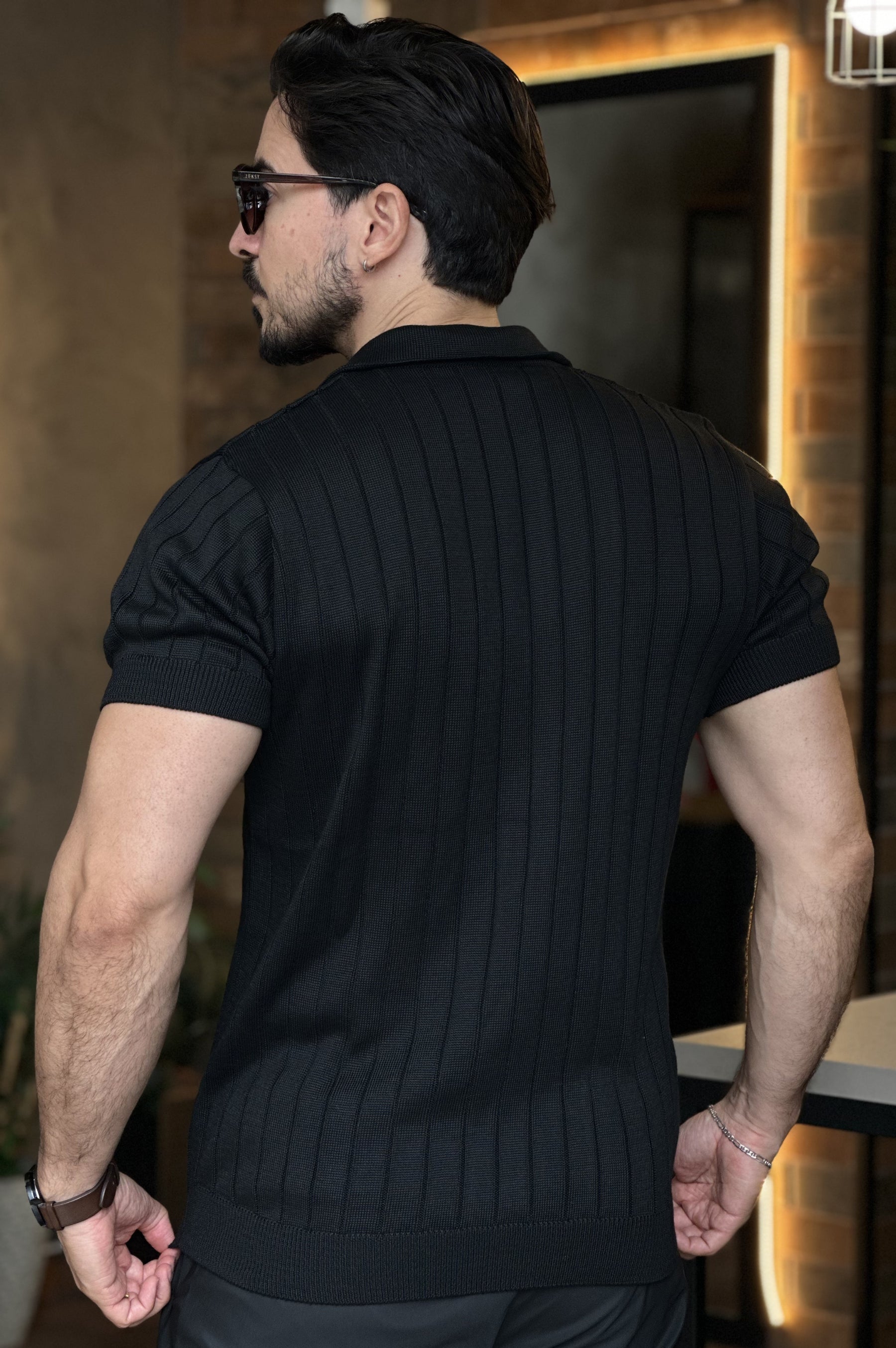Polo Italiana em Tricot