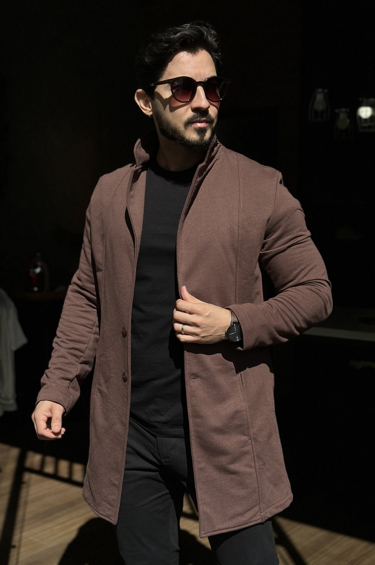 Sobretudo Lapela Premium