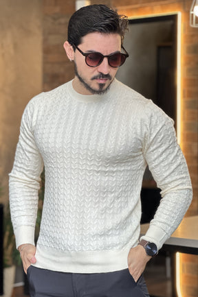 Suéter Tricot Texturizado