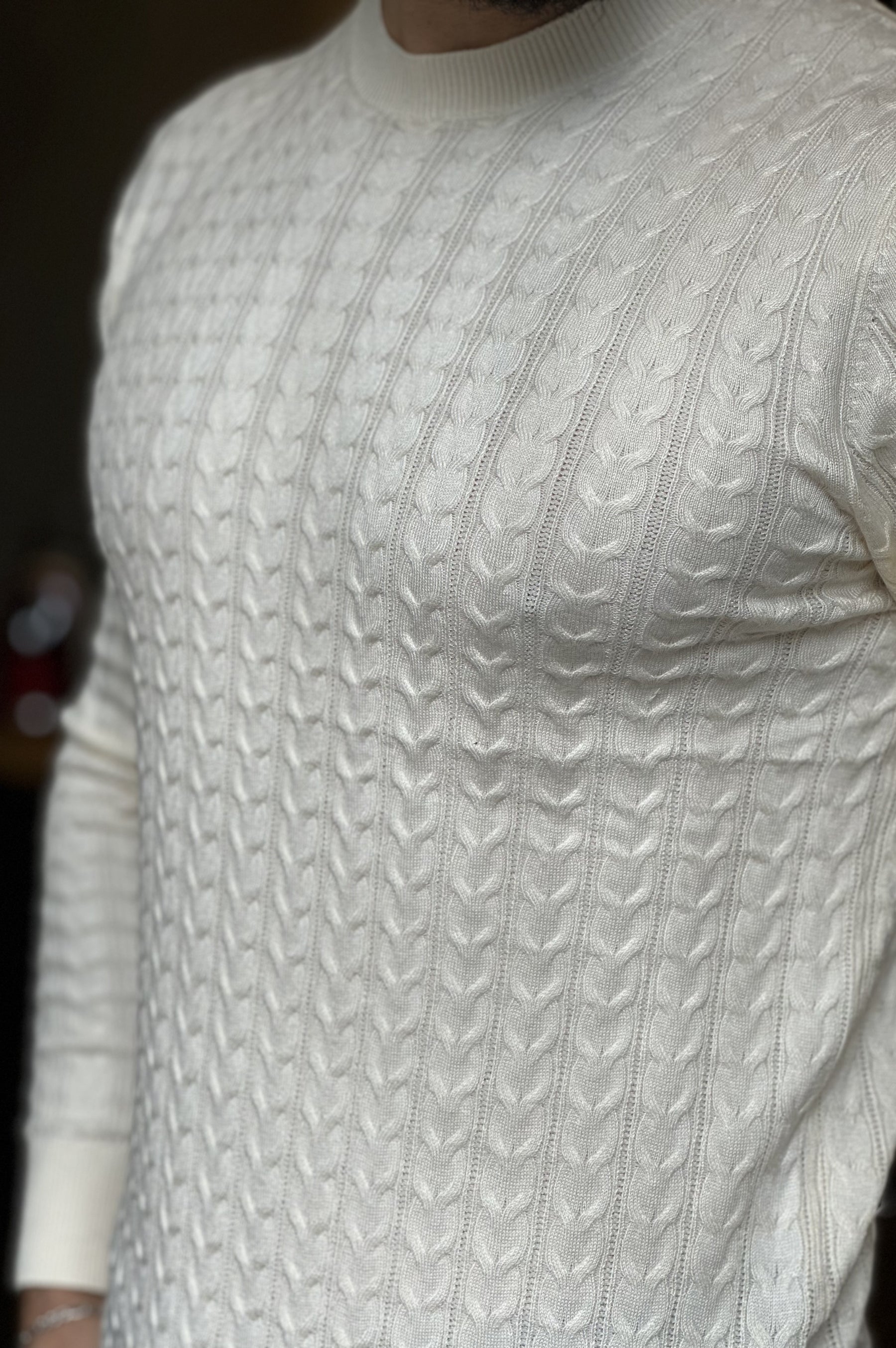 Suéter Tricot Texturizado