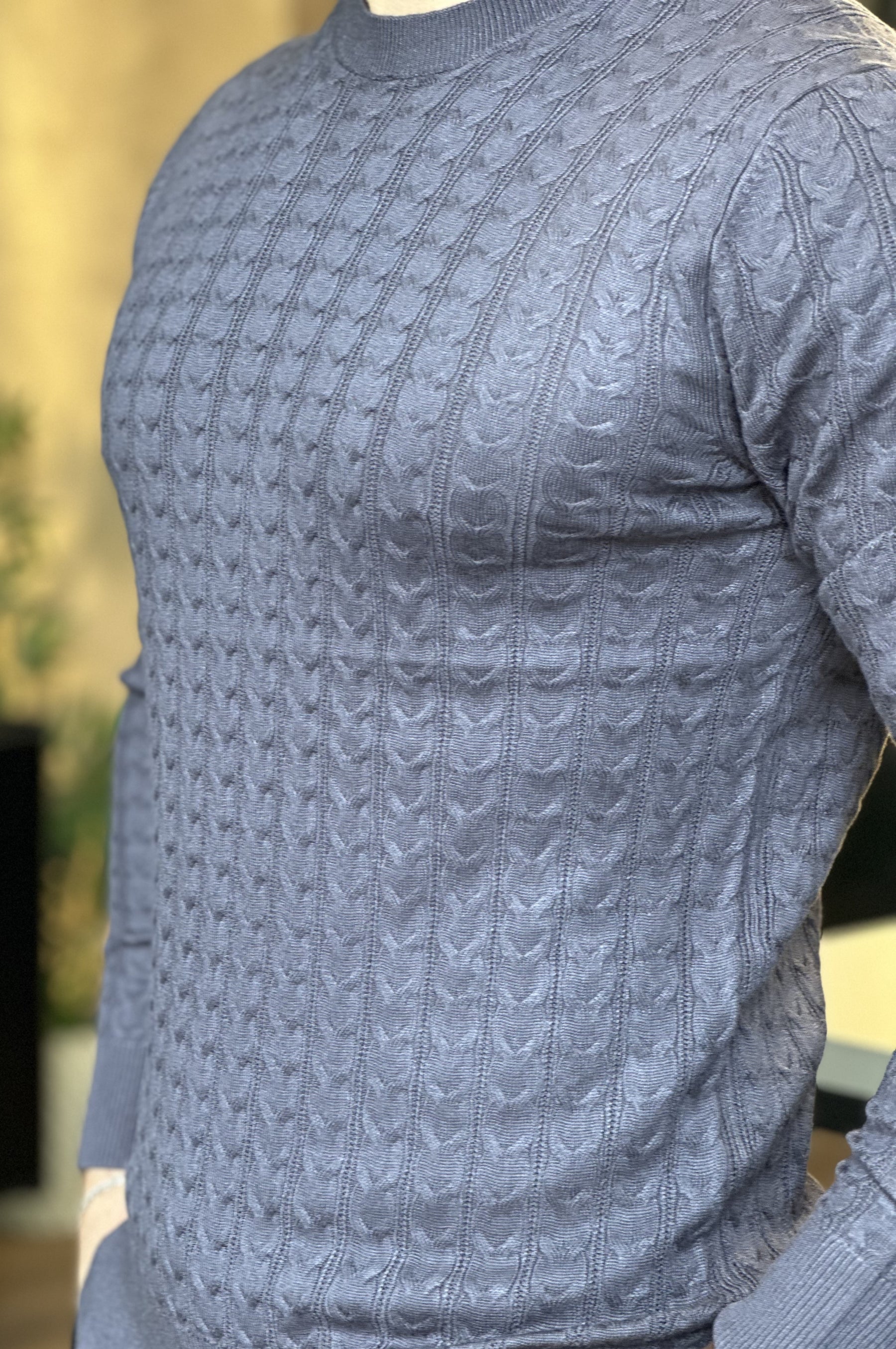 Suéter Tricot Texturizado