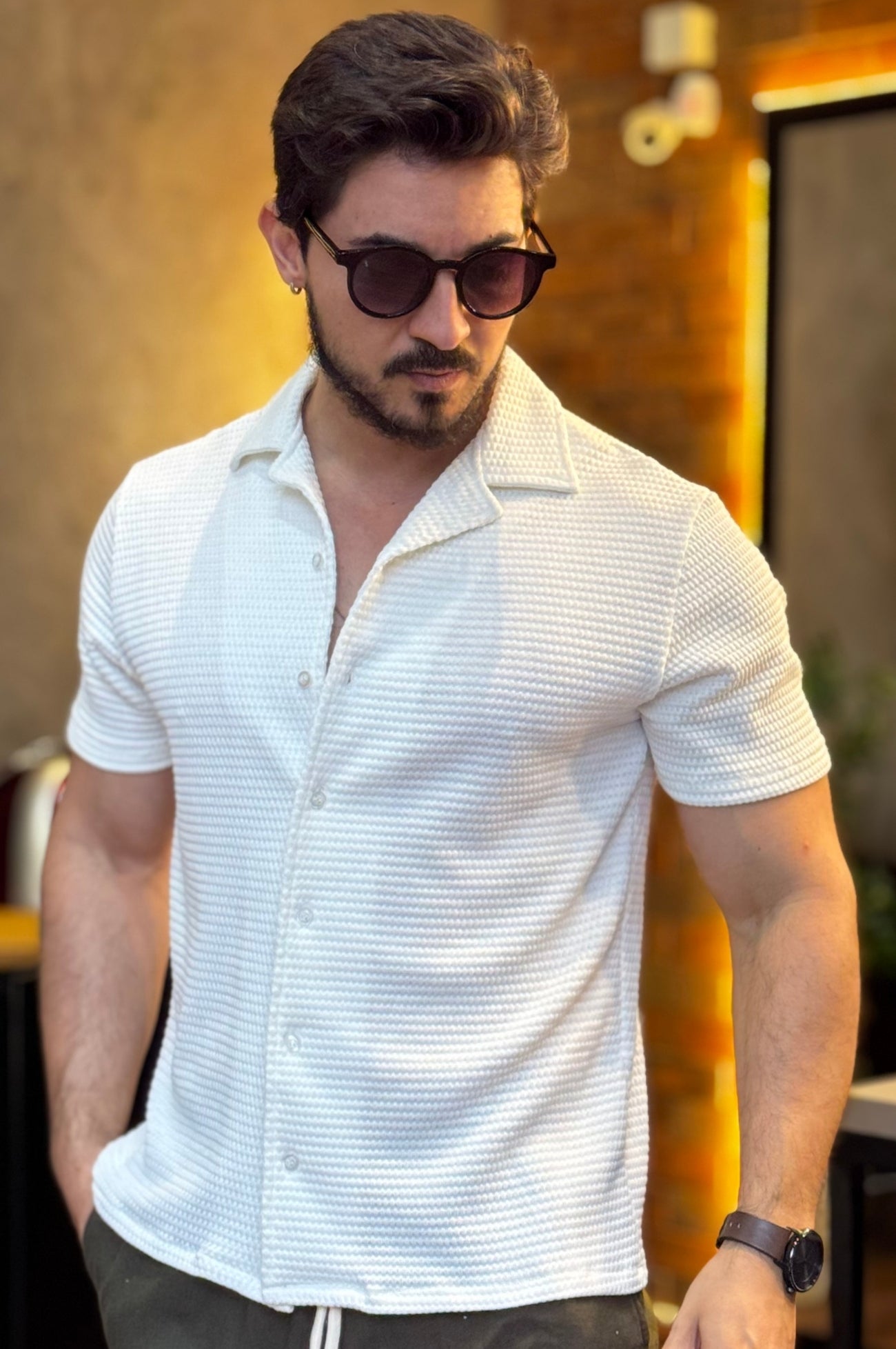 Camisa Texturizada M.artt