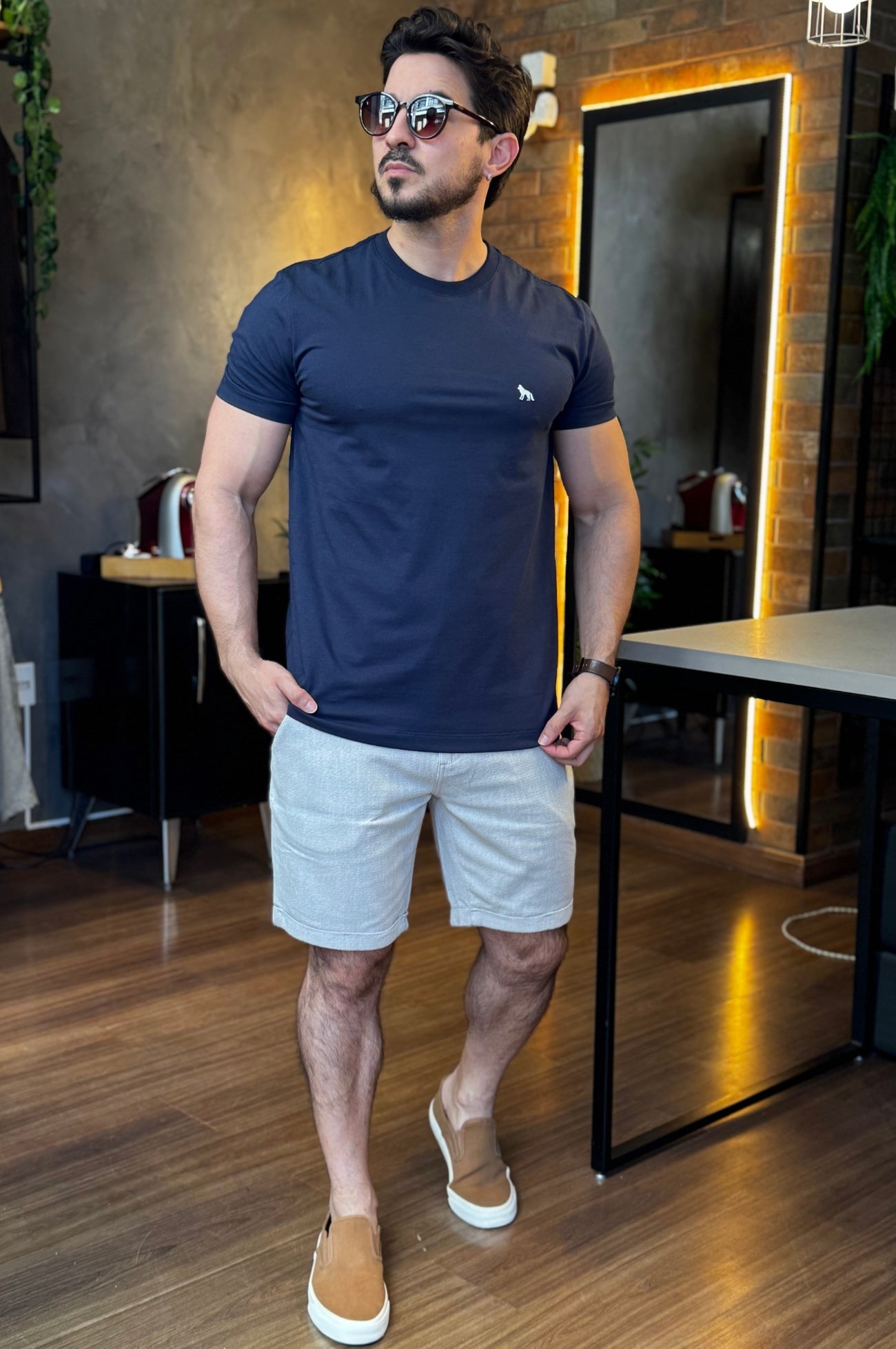 Camiseta Lobo Costas Acostamento