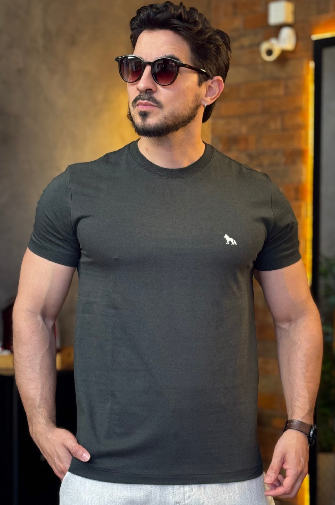 Camiseta Lobo Costas Acostamento