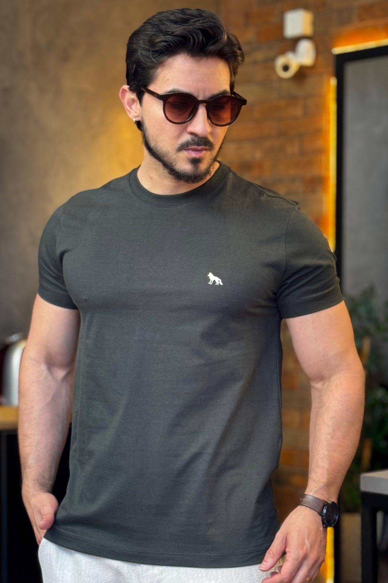 Camiseta Lobo Costas Acostamento