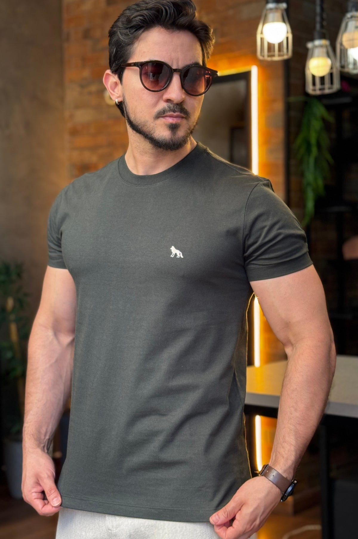 Camiseta Lobo Costas Acostamento