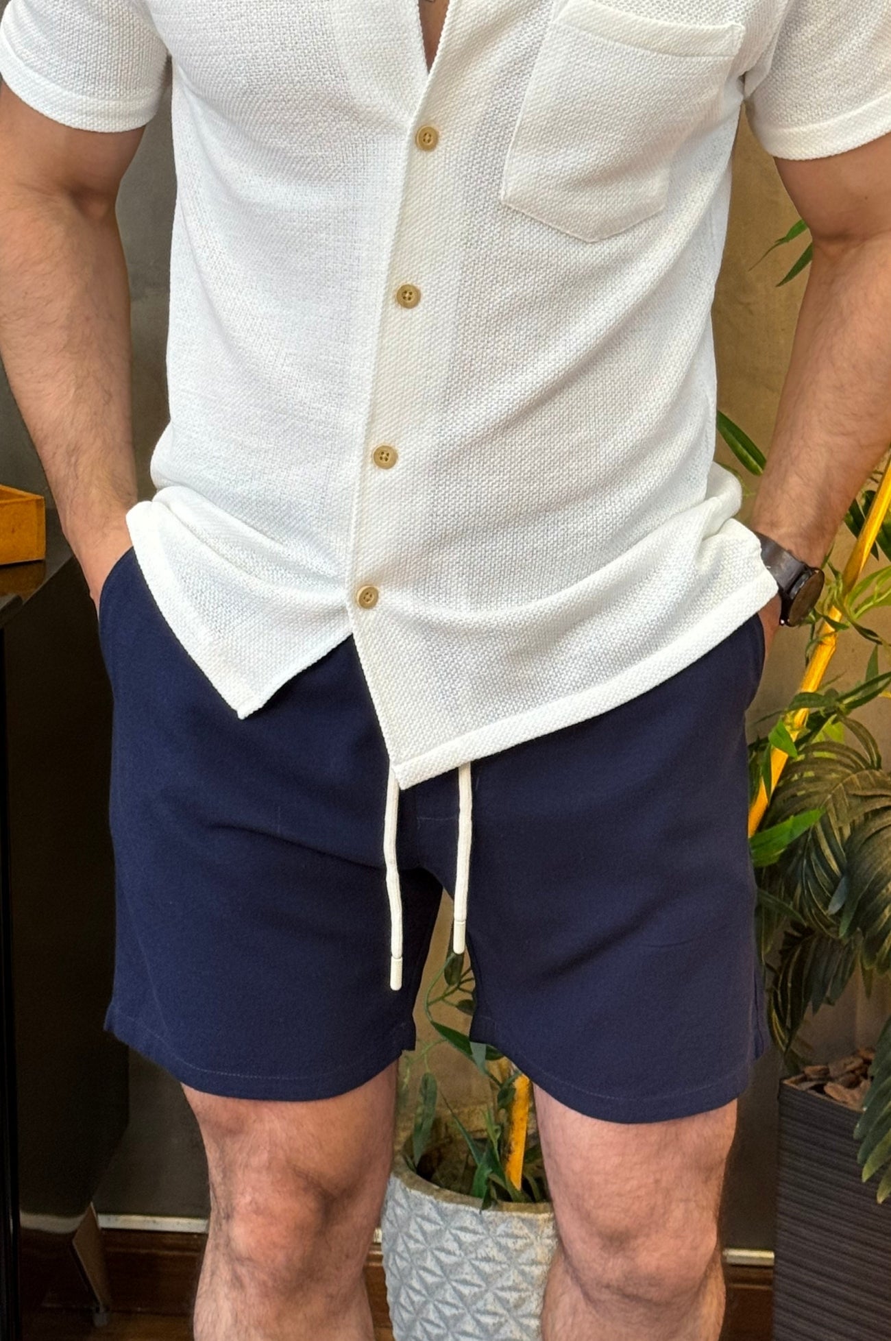 Short Linho Ankor