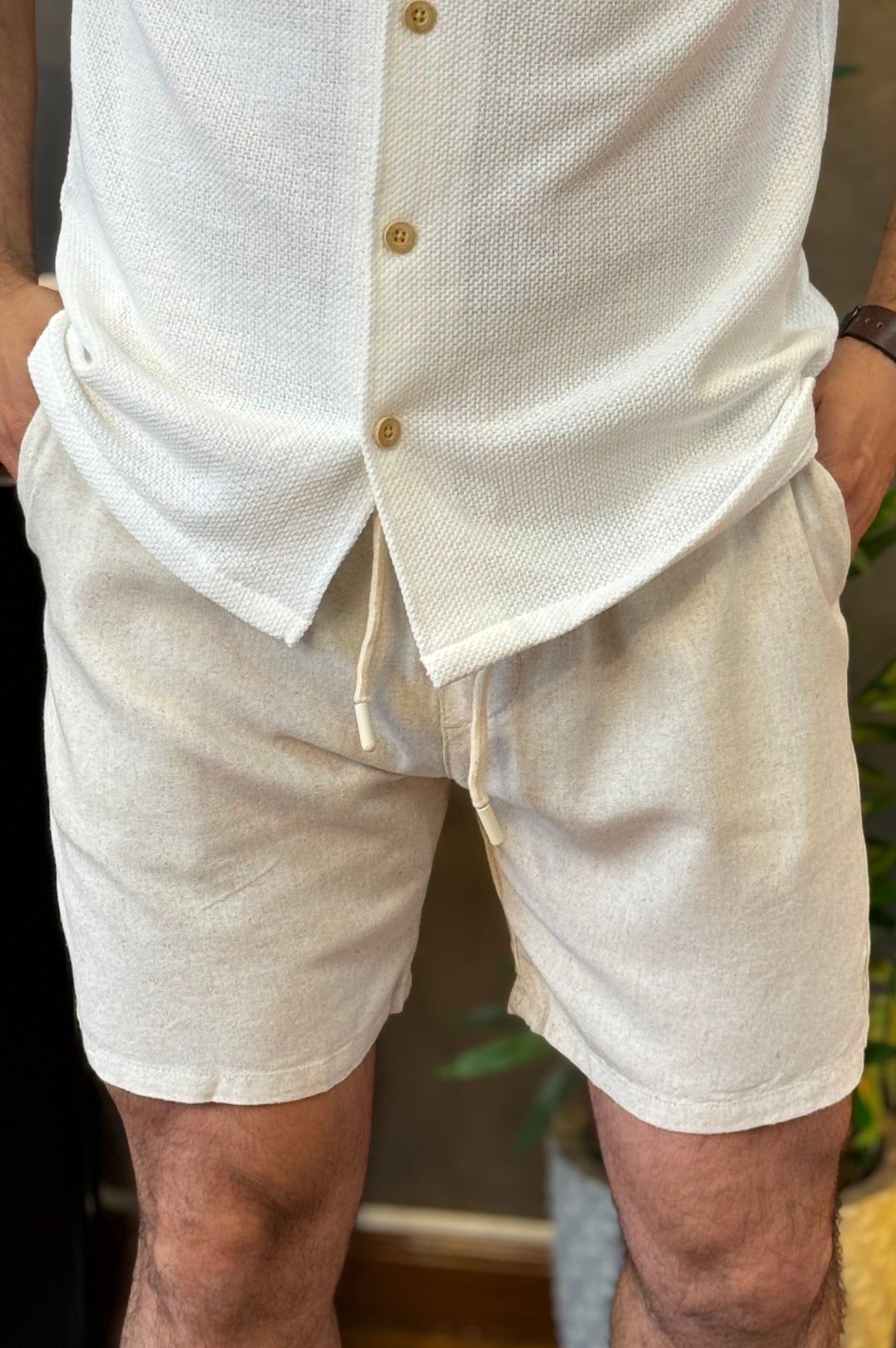 Short Linho Ankor